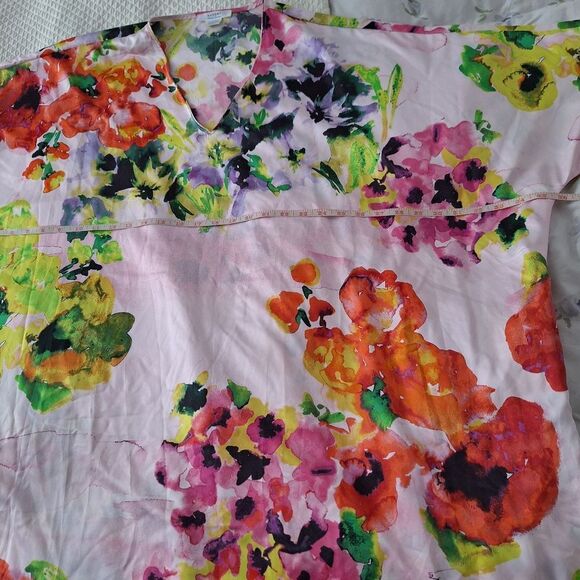 NWOT Natori Floral Multicolor Caftain PJ - Picture 3 of 8